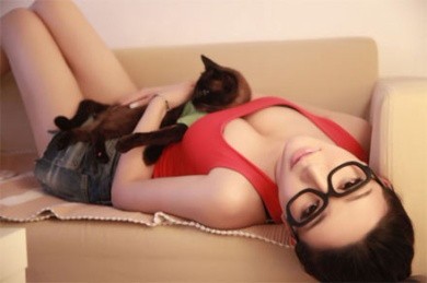 魅力的非主流女生伤感图片